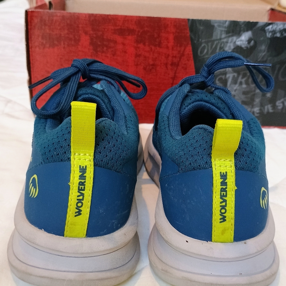 NWT Wolverine Bolt Durashocks Carbonmax Toe Blue Women's Size‎ 6.5 - Picture 9 of 15